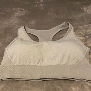 Grey Sports Bra